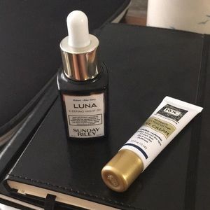 Luna Sleeping Night Oil + ROC Eye Cream